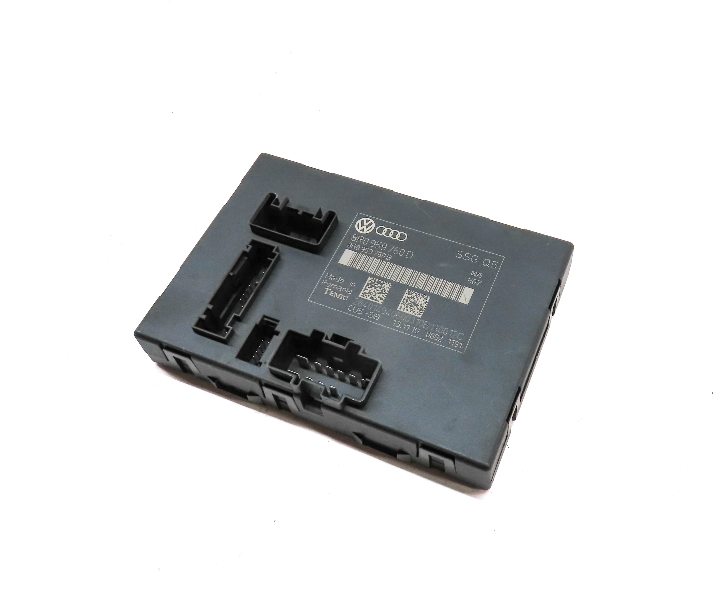 2009-2017 AUDI Q5 (8R) FRONT LEFT DRIVER MEMORY SEAT CONTROL MODULE COMPUTER — exact item pictured